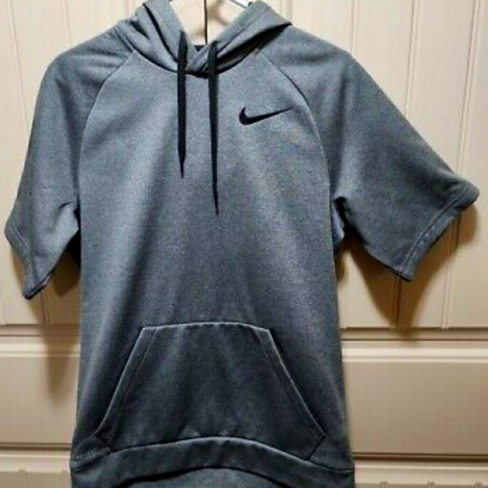 Nike Short Sleeve Sweater Hoodie - Picture 1 of 6